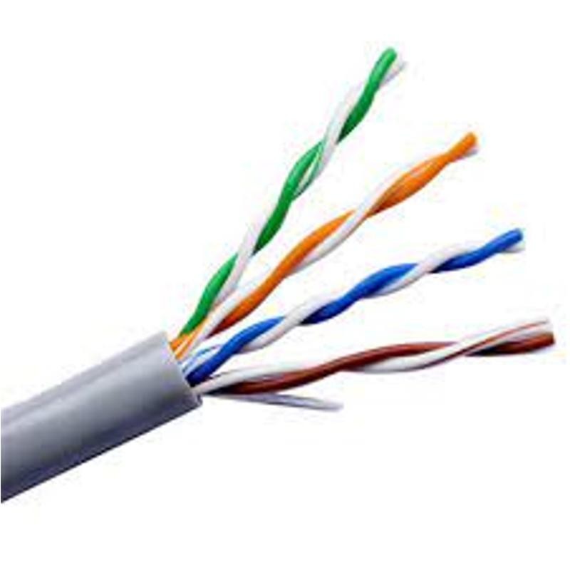 CABLE UTP UNIFILAR 5E 24AWG