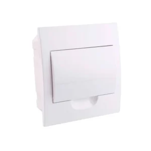 TABLERO EMBUTIDO 4 MÓDULOS TAPA BLANCA IP40